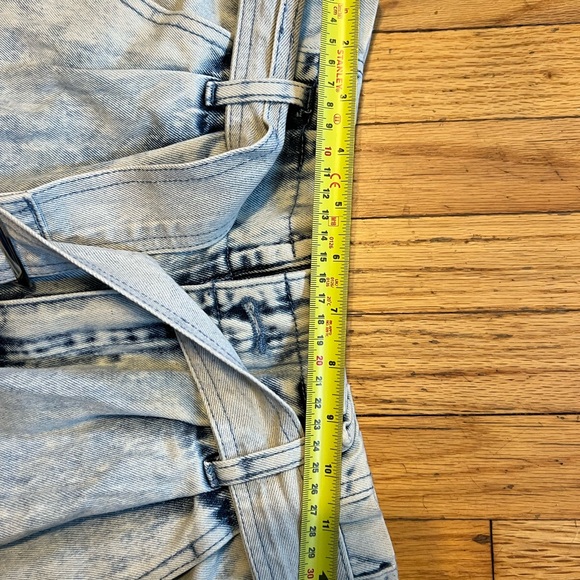 Pretty little things high rise wide denim pants size 4 - Picture 4 of 7